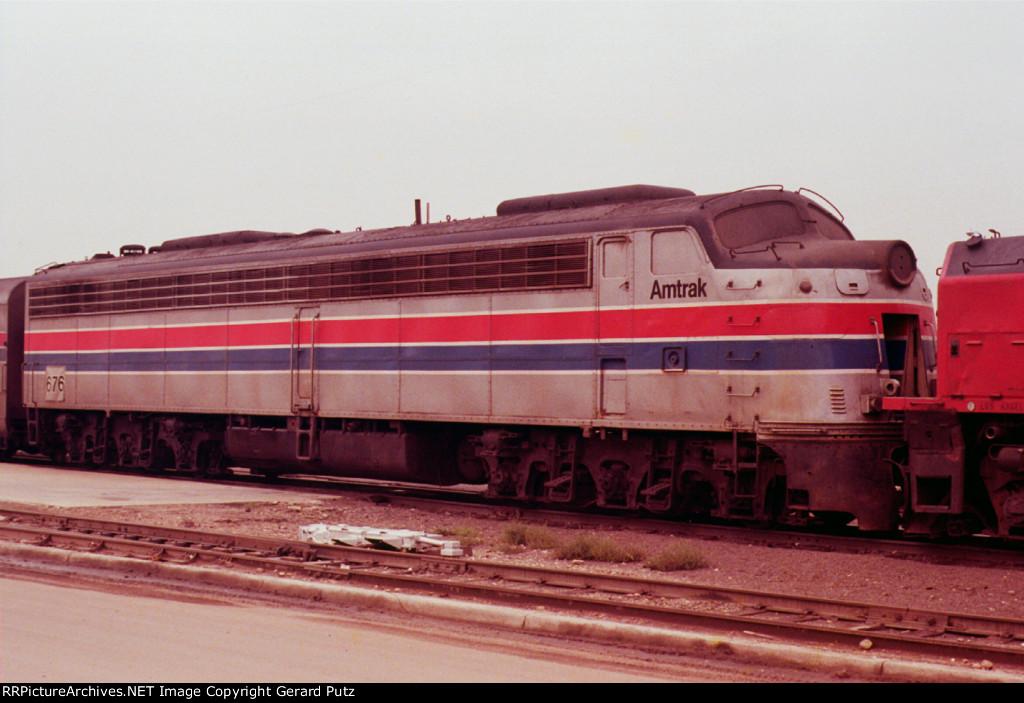 Amtrak Heater Car #676